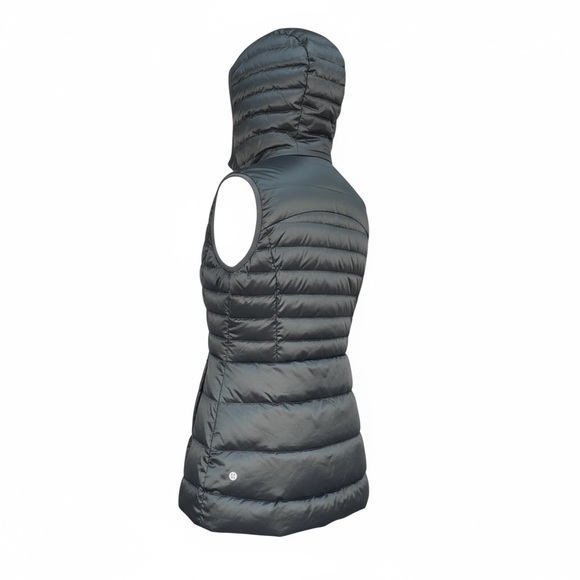 Lululemon Brave the Cold Vest Black Sz 6 - Picture 7 of 10